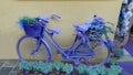 Decorated Bi-Cycle Colorful Bike Royalty Free Stock Photo