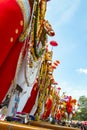 Decorated Bullock effigies of Shivratri festival