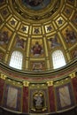 Decorated ceiling