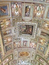 The Decorated Ceilings of the Vatican Museum