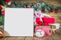 Decorated christmas tree background Royalty Free Stock Photo