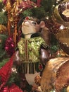 Decorated Christmas Tree with Squirrel