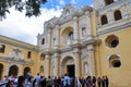 Decorated church of Antigua, Guatemala