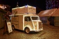 Decorated Citroen mini cargo bus in Riga, Latvia