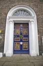 Decorated classic door