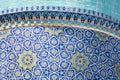 Decorated dome at Barak Khan madrasah. Hast Imam Square Hazrati