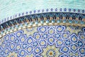 Decorated dome at Barak Khan madrasah. Hast Imam Square Hazrati