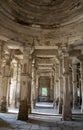 Decorated Dome and  Pillar of Jami Mosque Champaner Gujarat India Royalty Free Stock Photo