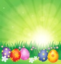 Decorated Easter eggs theme image 4