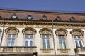 Decorated facade