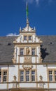 Decorated facade of the Neuhaus castle in Paderborn