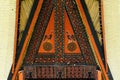 Decorated facade of the traditional house in the Tana Toraja