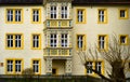 Decorated faÃÂ§ade in Rothenburg Ob der Tauber