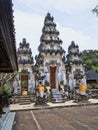 The Decorated Hindu temple Pura Penataran, Ped, Nusa Penida, Indonesia Royalty Free Stock Photo