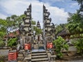 The Decorated Hindu temple Pura Penataran, Ped, Nusa Penida, Indonesia Royalty Free Stock Photo