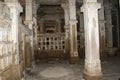 Decorated Interior Walls, Pillars, Meshes of Jami Mosque Champaner Gujarat India