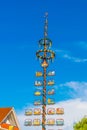 Decorated maypole in the german city Langenargen...IMAGE Royalty Free Stock Photo