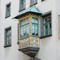 Oriel of a house in Weimar