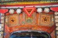 A decorated Pakistani truck