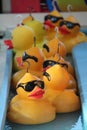 Plastic Ducks. Royalty Free Stock Photo