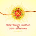 Decorated Rakhi for Raksha Bandhan