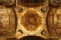 Decorated roof of Santissima Annunziata del Vastato