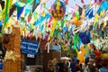 Decorated square of Gracia district