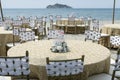 Decorated Tables For Outdoor Reception