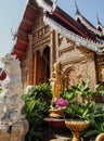 Decorated Temple in Chiang Mai Thailand