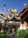 Decorated Temple in Chiang Mai Thailand