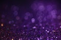 Decoration bokeh glitters background, abstract glowing backdrop with circles,modern design wallpaper with sparkling Royalty Free Stock Photo