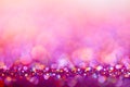 Decoration bokeh glitters background, abstract sparkle backdrop with circles,modern design overlay with sparkling Royalty Free Stock Photo