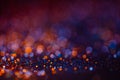 Decoration bokeh lights background, abstract sparkle backdrop with circles,modern design wallpaper with sparkling Royalty Free Stock Photo