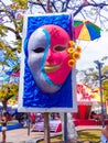 Decoration carnival masked