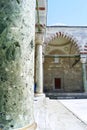 Decoration of the courtyard from the Fatih Mosque in Istanbul