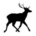 Decoration, elegance, horned, object, shadow, buck, doe, big, vintage, cervus, cute, dappled, engraving, graceful