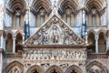 Decoration of facade of Ferrara Cathedral