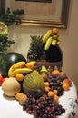 Decoration with fruits Royalty Free Stock Photo