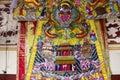 Decoration furniture and sacrificial offerings for chinese people pray god and memorial to ancestor in Tiantan temple at China