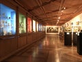 Decoration and items that are exhibited in The Chamber of Art and Wonders of Archduke Ferdinand II in Ambras Castle Schloss Ambra