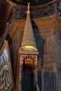 Decoration of minbar of Hagia Sophia
