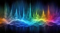 decoration musical color spectrum