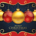 Christmas at night studed Royalty Free Stock Photo