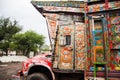 Decoration on a traditional Pakistani truck