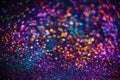 Decoration twinkle glitters background, abstract shiny backdrop with stars, modern design overlay with sparkling Royalty Free Stock Photo