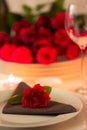 Decoration valentine table