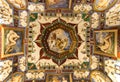 Decorated Italian Renaissance ceiling
