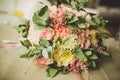 Decoration of wedding flowers Royalty Free Stock Photo