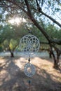 A decoration which looks like a dream catcher Royalty Free Stock Photo