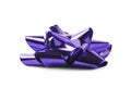Decorational bow isolated Royalty Free Stock Photo